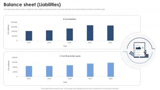 Balance Sheet Liabilities Goldman Sach Company Profile CP SS