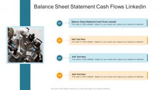 Balance Sheet Statement Cash Flows Linkedin In Powerpoint And Google Slides Cpb