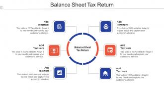 Balance Sheet Tax Return In Powerpoint And Google Slides Cpb