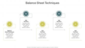 Balance Sheet Techniques In Powerpoint And Google Slides Cpb