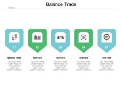 Balance trade ppt powerpoint presentation show example cpb