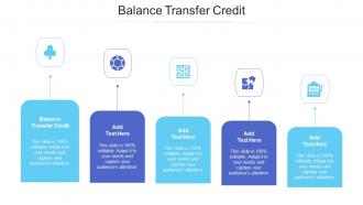 Balance Transfer Credit Ppt Powerpoint Presentation Slides Skills Cpb