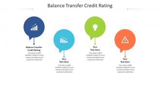 Balance transfer credit rating ppt powerpoint presentation show inspiration cpb