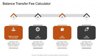 Balance Transfer Fee Calculator In Powerpoint And Google Slides Cpb