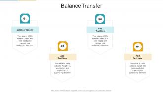 Balance Transfer In Powerpoint And Google Slides Cpb