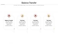 Balance transfer ppt powerpoint presentation inspiration slide portrait cpb