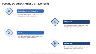 Balanced Anesthesia Components In Powerpoint And Google Slides Cpb