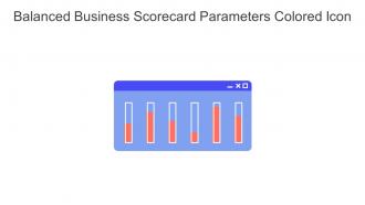 Balanced Business Scorecard Parameters Colored Icon In Powerpoint Pptx Png And Editable Eps Format