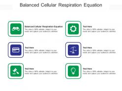 Balanced cellular respiration equation ppt powerpoint presentation gallery templates cpb