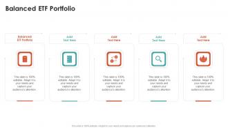 Balanced ETF Portfolio In Powerpoint And Google Slides Cpb