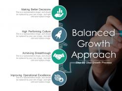 Balanced Growth Approach Powerpoint Ideas