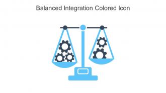 Balanced Integration Colored Icon In Powerpoint Pptx Png And Editable Eps Format