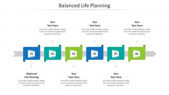 Balanced life planning ppt powerpoint presentation ideas graphics template cpb