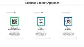Balanced literacy approach ppt powerpoint presentation styles inspiration cpb