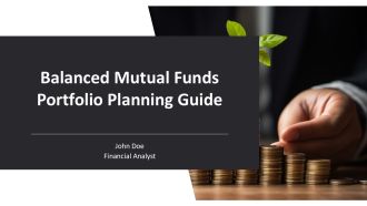 Balanced Mutual Funds Portfolio Planning Guide PPT Mockup AT
