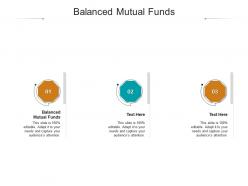 Balanced mutual funds ppt powerpoint presentation styles icon cpb
