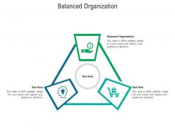 Balanced organization ppt powerpoint presentation ideas visuals cpb