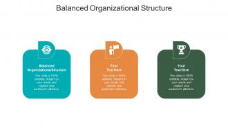 Balanced organizational structure ppt powerpoint presentation infographic template graphic tips cpb