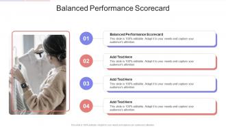 Balanced Performance Scorecard In Powerpoint And Google Slides Cpb