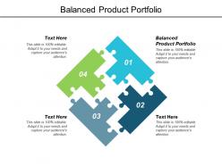 Balanced product portfolio ppt powerpoint presentation layouts cpb