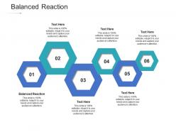 Balanced reaction ppt powerpoint presentation layouts example cpb