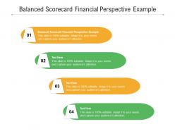 Balanced scorecard financial perspective example ppt powerpoint presentation pictures icons cpb
