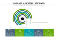 Balanced scorecard framework ppt powerpoint presentation model format ideas cpb