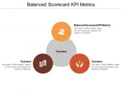 Balanced scorecard kpi metrics ppt powerpoint presentation slides skills cpb