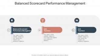Balanced Scorecard Performance Management In Powerpoint And Google Slides Cpb