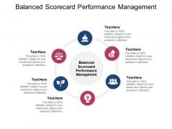 Balanced scorecard performance management ppt powerpoint presentation icon example cpb