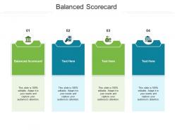 Balanced scorecard ppt powerpoint presentation model deck cpb