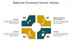 Balanced scorecard service industry ppt powerpoint presentation layouts file formats cpb