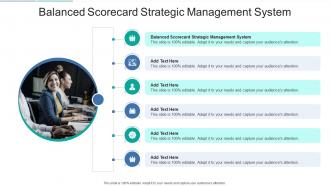 Balanced Scorecard Strategic Management System In Powerpoint And Google Slides Cpb