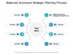 Balanced scorecard strategic planning process ppt powerpoint presentation portfolio cpb