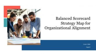 Balanced Scorecard Strategy Map For Organizational Alignment PPT Template AT