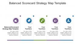 Balanced scorecard strategy map template ppt powerpoint presentation model layout cpb