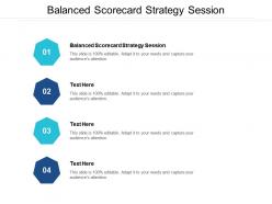 Balanced scorecard strategy session ppt powerpoint presentation model layouts cpb