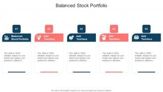 Balanced Stock Portfolio In Powerpoint And Google Slides Cpb
