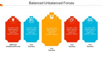 Balanced Unbalanced Forces Ppt Powerpoint Presentation Inspiration Designs Download Cpb
