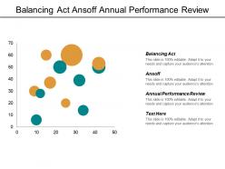 Balancing act ansoff annual performance review process outsourcing cpb
