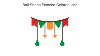 Ball Shape Festoon Colored Icon In Powerpoint Pptx Png And Editable Eps Format