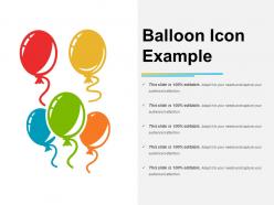 Balloon icon example