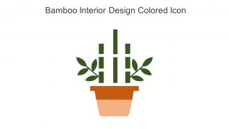 Bamboo Interior Design Colored Icon In Powerpoint Pptx Png And Editable Eps Format