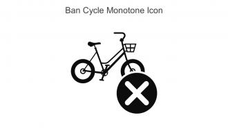Ban Cycle Monotone Icon In Powerpoint Pptx Png And Editable Eps Format