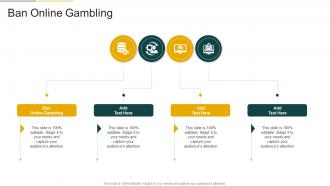 Ban Online Gambling In Powerpoint And Google Slides Cpp