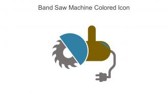 Band Saw Machine Colored Icon In Powerpoint Pptx Png And Editable Eps Format