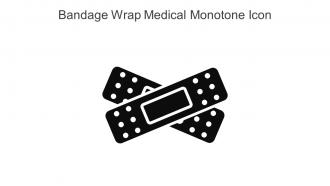 Bandage Wrap Medical Monotone Icon In Powerpoint Pptx Png And Editable Eps Format