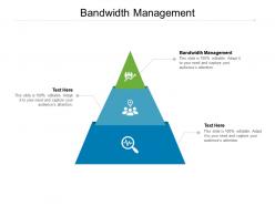Bandwidth management ppt powerpoint presentation file display cpb