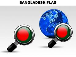 Bangladesh country powerpoint flags