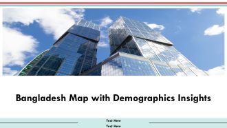 Bangladesh Map With Demographics Insights PPT Sample AT